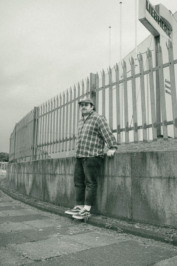 B&W Portrait - PG Press - Kieran Whitfield